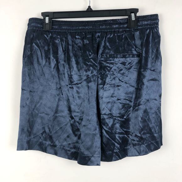 SCOTCH & SODA Women's Jacquard Elastic Shorts Large Blue Night Drawstring NWT - Picture 9 of 14